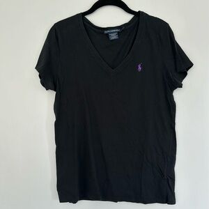Ralph Lauren Sport black tshirt size L